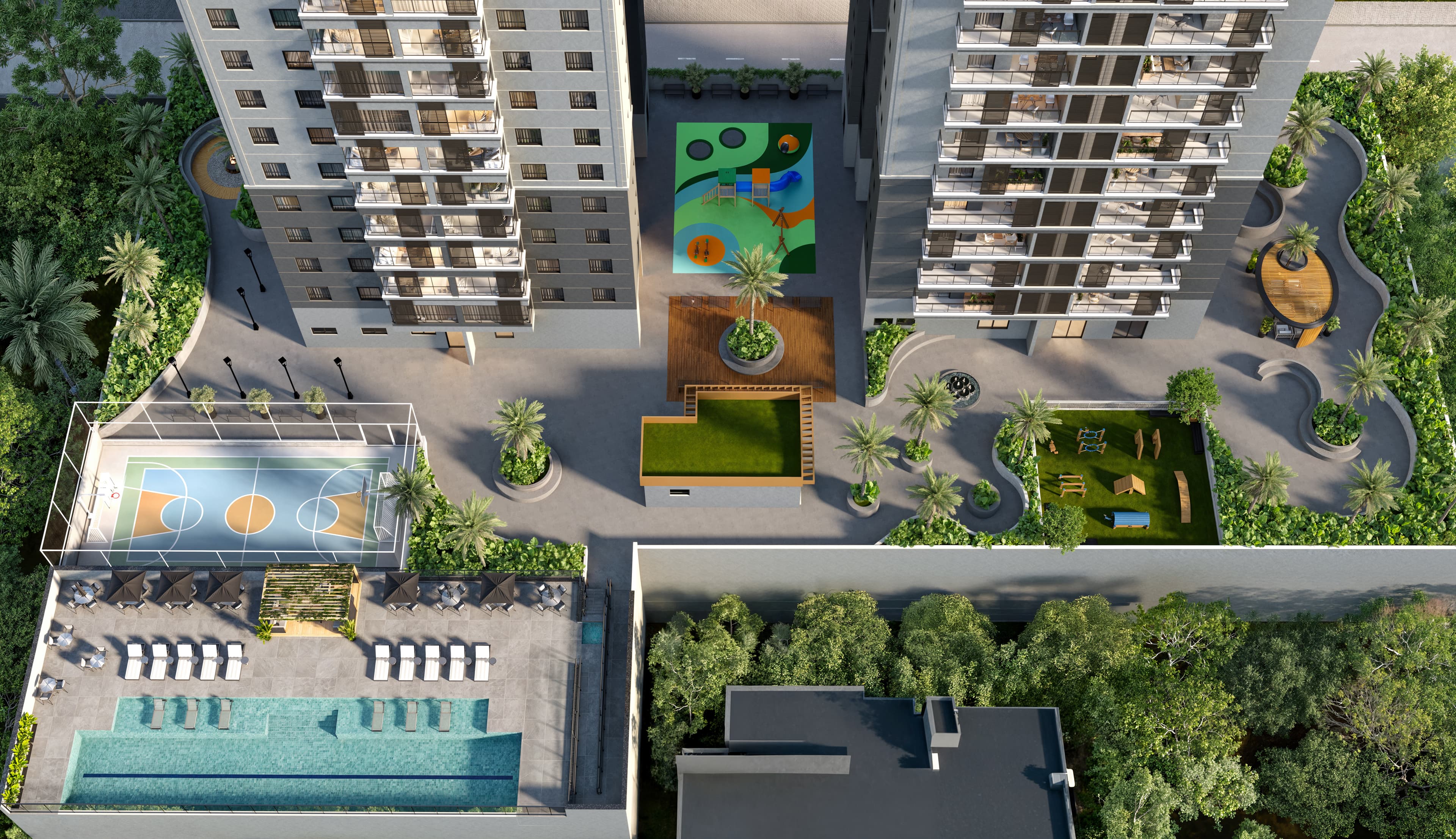 Implantação do Lina Residence