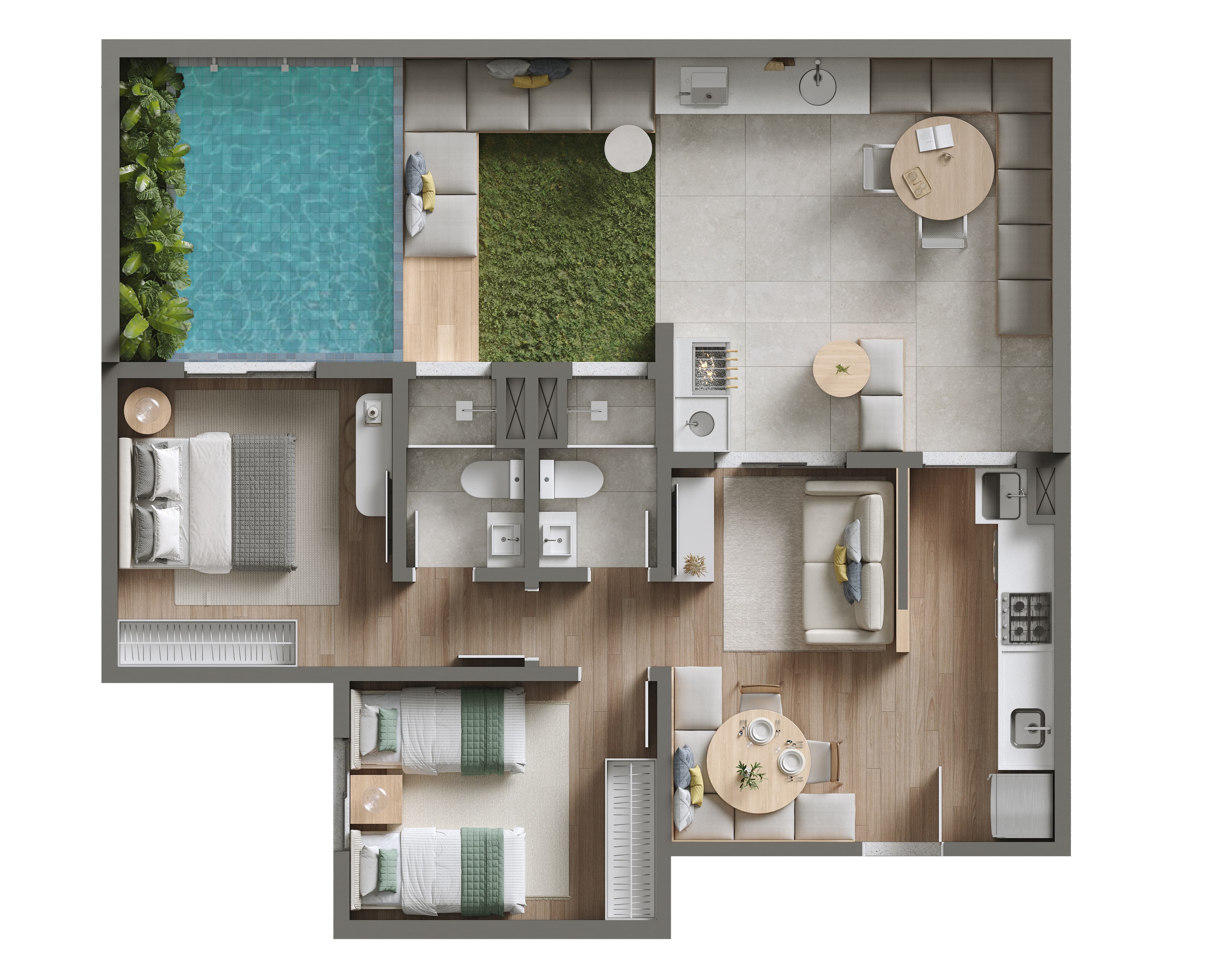 Planta Garden Suite